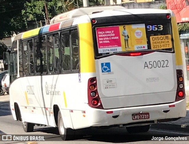 Tijuquinha - Auto Viação Tijuca A50022 na cidade de Rio de Janeiro, Rio de Janeiro, Brasil, por Jorge Gonçalves. ID da foto: 6874914.