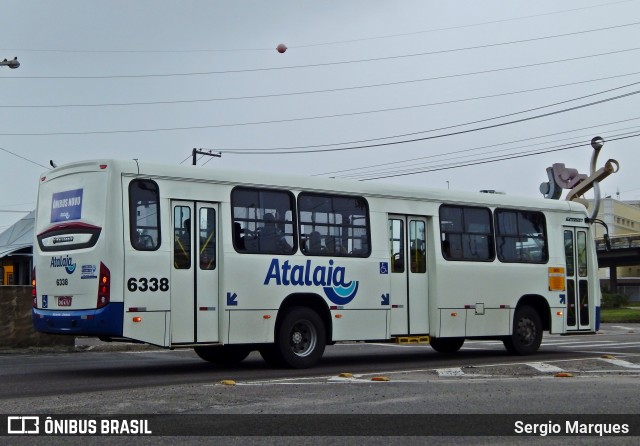 Viação Atalaia Transportes 6338 na cidade de Aracaju, Sergipe, Brasil, por Sergio Marques . Número da foto: #6875566.
