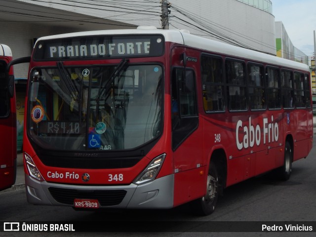 Auto Viação Salineira 348 na cidade de Cabo Frio, Rio de Janeiro, Brasil, por Pedro Vinicius. Número da foto: #6875319.