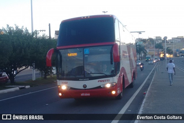 Viação Pretti 7000 na cidade de Cariacica, Espírito Santo, Brasil, por Everton Costa Goltara. Número da foto: #6874250.