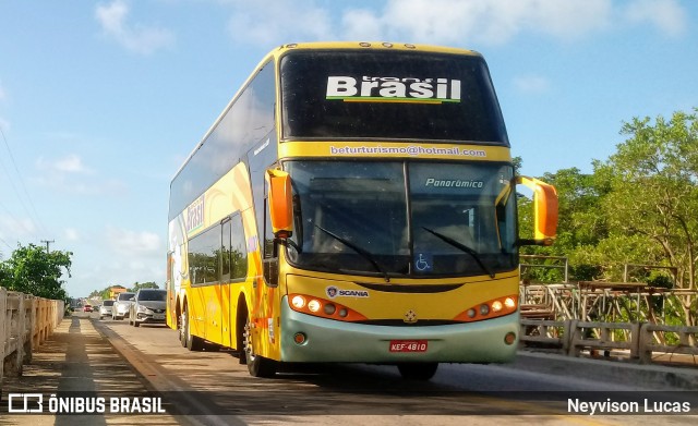 Trans Brasil Turismo 8000 na cidade de Salinópolis, Pará, Brasil, por Neyvison Lucas. ID da foto: 6875289.