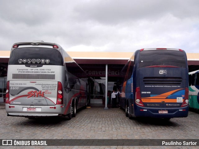 Style Bus 4400 na cidade de Araquari, Santa Catarina, Brasil, por Paulinho Sartor. Número da foto: #6876312.