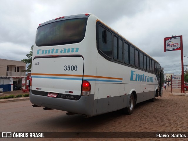 Emtram 3500 na cidade de Barra da Estiva, Bahia, Brasil, por Flávio  Santos. ID da foto: 6874875.