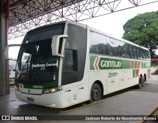 Empresa Gontijo de Transportes 21070 na cidade de Maceió, Alagoas, Brasil, por Jackson Gomes. ID da foto: 6876209.