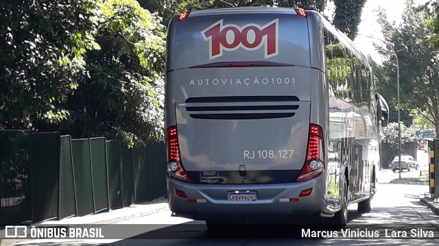 Auto Viação 1001 RJ 108.127 na cidade de São Paulo, São Paulo, Brasil, por Marcus Vinicius Lara Silva. Número da foto: #6875049.