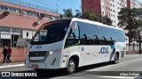 Azul Locadora 36 na cidade de Diadema, São Paulo, Brasil, por Aline Guilger. Número da foto: #:id.