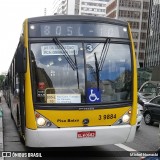 Viação Metrópole Paulista - Zona Leste 3 9884 na cidade de São Paulo, São Paulo, Brasil, por Michel Nowacki. Número da foto: #:id.