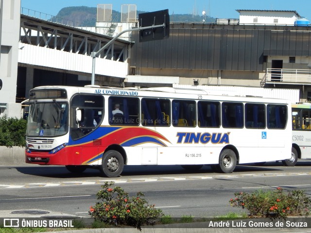 Transportadora Tinguá RJ 156.215 na cidade de Rio de Janeiro, Rio de Janeiro, Brasil, por André Luiz Gomes de Souza. ID da foto: 6877697.