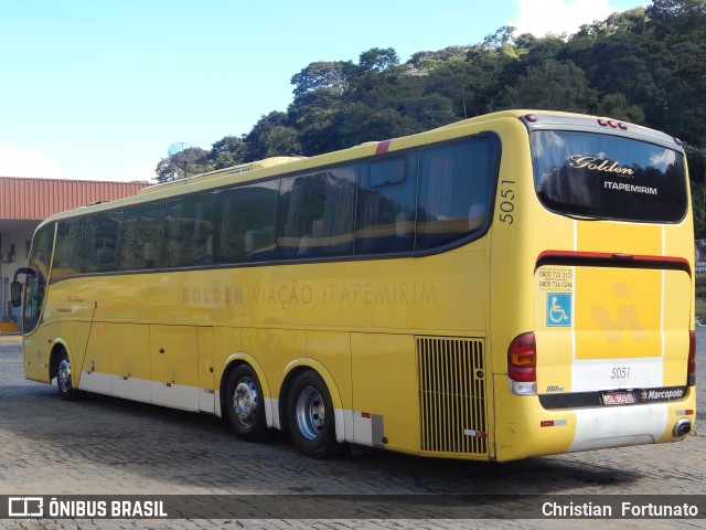 Viação Itapemirim 5051 na cidade de Manhuaçu, Minas Gerais, Brasil, por Christian  Fortunato. ID da foto: 6877836.