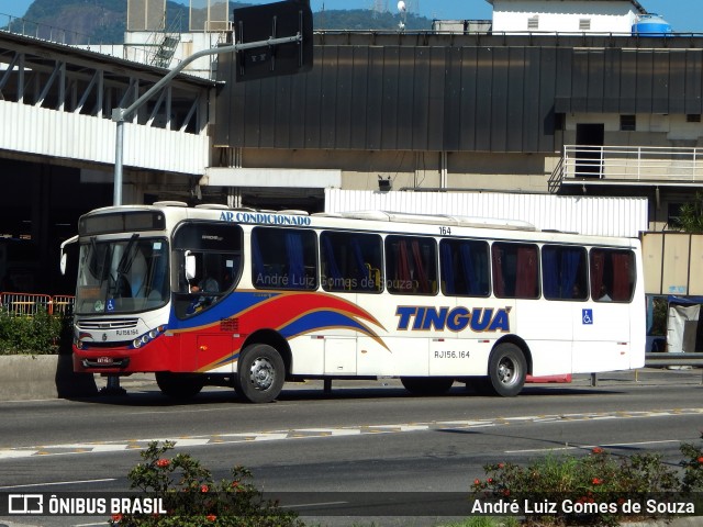 Transportadora Tinguá RJ 156.164 na cidade de Rio de Janeiro, Rio de Janeiro, Brasil, por André Luiz Gomes de Souza. Número da foto: #6877691.