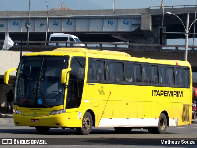 Viação Itapemirim 9707 na cidade de Rio de Janeiro, Rio de Janeiro, Brasil, por Matheus Souza. ID da foto: 6878572.