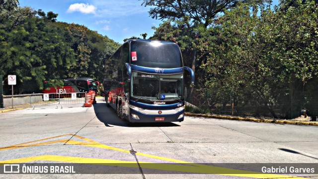 Viação Cometa 17307 na cidade de São Paulo, São Paulo, Brasil, por Gabriel Garves. Número da foto: #6878234.