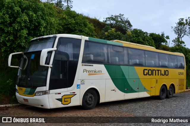 Empresa Gontijo de Transportes 12510 na cidade de João Monlevade, Minas Gerais, Brasil, por Rodrigo Matheus. Número da foto: #6877320.