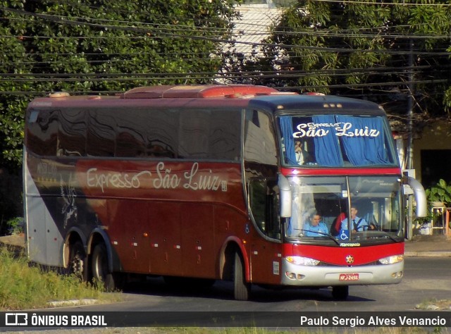 Expresso São Luiz 7010 na cidade de Cuiabá, Mato Grosso, Brasil, por Paulo Sergio Alves Venancio. Número da foto: #6877113.