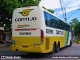 Empresa Gontijo de Transportes 12280 na cidade de Pirapora, Minas Gerais, Brasil, por Marlon Mendes da Silva Souza. ID da foto: :id.