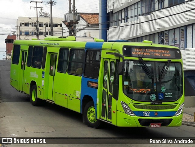 Transportes Therezina 03152 na cidade de Teresina, Piauí, Brasil, por Ruan Silva Andrade. Número da foto: #6878979.
