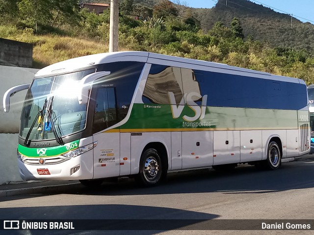 VSI - Viação Santo Ignácio 1804 na cidade de Ouro Preto, Minas Gerais, Brasil, por Daniel Gomes. Número da foto: #6880877.