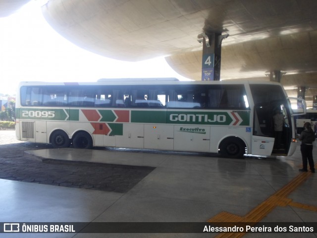 Empresa Gontijo de Transportes 20095 na cidade de Uberlândia, Minas Gerais, Brasil, por Alessandro Pereira dos Santos. Número da foto: #6880518.