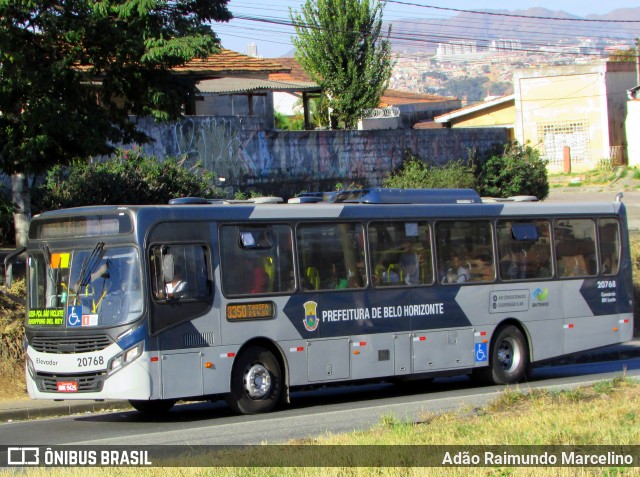 SM Transportes 20768 na cidade de Belo Horizonte, Minas Gerais, Brasil, por Adão Raimundo Marcelino. Número da foto: #6881360.