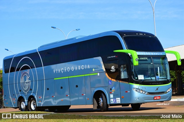 Viação Garcia 7879 na cidade de Maringá, Paraná, Brasil, por José Melo. ID da foto: 6880945.