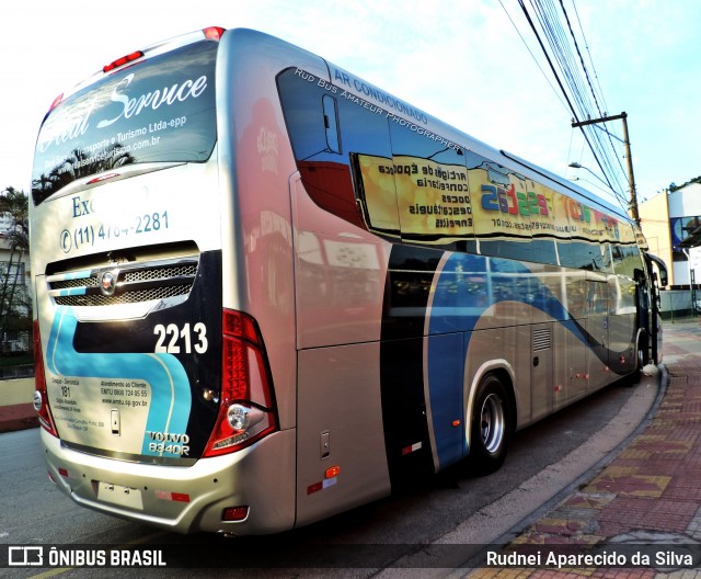 Real Service Turismo 2213 na cidade de São Roque, São Paulo, Brasil, por Rudnei Aparecido da Silva. Número da foto: #6879120.