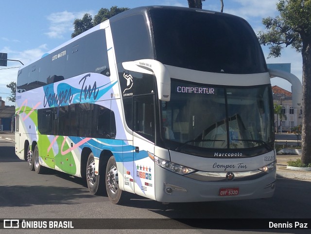 ComperTur Transportes Turísticos 12220 na cidade de Natal, Rio Grande do Norte, Brasil, por Dennis Paz. Número da foto: #6878931.