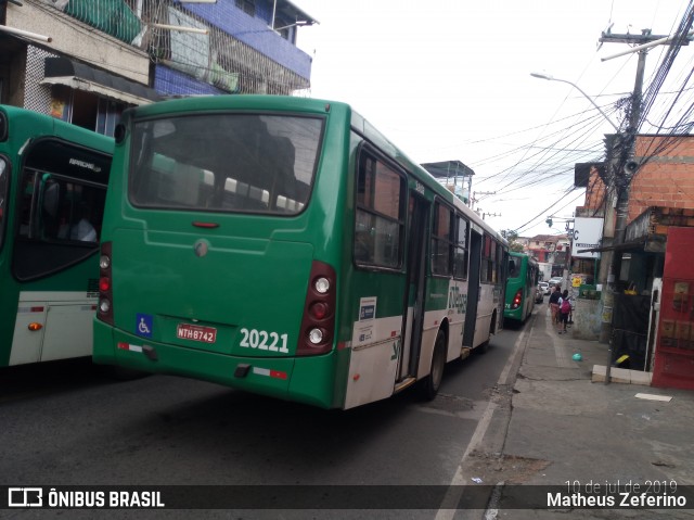 OT Trans - Ótima Salvador Transportes 20221 na cidade de Salvador, Bahia, Brasil, por Matheus Zeferino. ID da foto: 6878916.