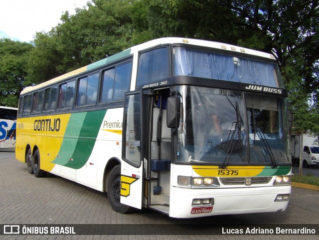 Empresa Gontijo de Transportes 15375 na cidade de São Paulo, São Paulo, Brasil, por Lucas Adriano Bernardino. ID da foto: 6881484.