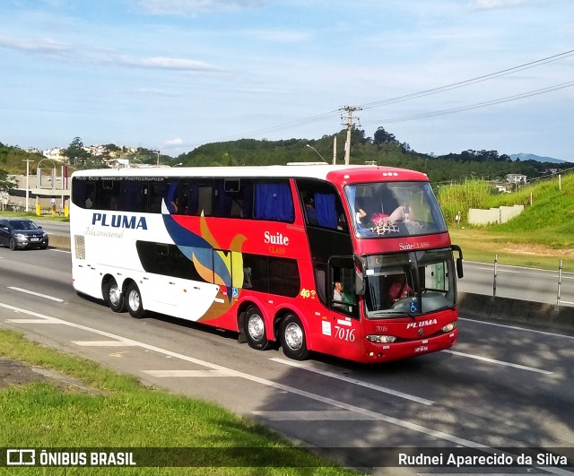 Pluma Conforto e Turismo 7016 na cidade de Arujá, São Paulo, Brasil, por Rudnei Aparecido da Silva. ID da foto: 6879776.