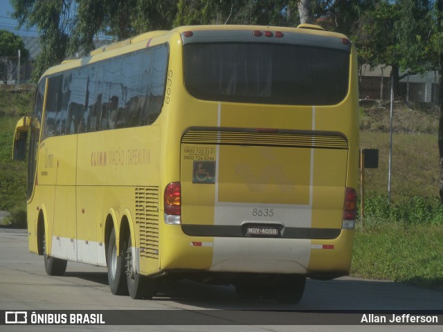 Viação Itapemirim 8635 na cidade de Natal, Rio Grande do Norte, Brasil, por Allan Jefferson. Número da foto: #6882263.