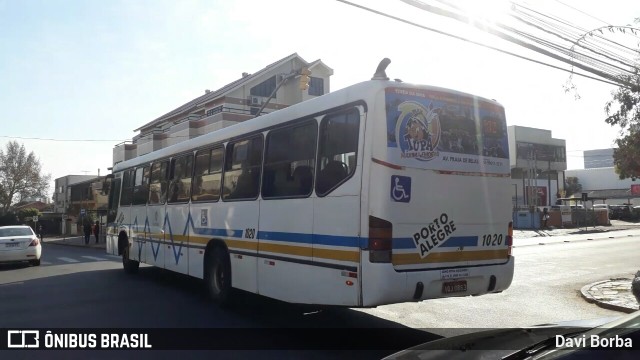 Trevo Transportes Coletivos 1020 na cidade de Porto Alegre, Rio Grande do Sul, Brasil, por Davi Borba. Número da foto: #6883720.