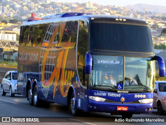 Gaúcho Turismo 2000 na cidade de Belo Horizonte, Minas Gerais, Brasil, por Adão Raimundo Marcelino. ID da foto: 6883344.