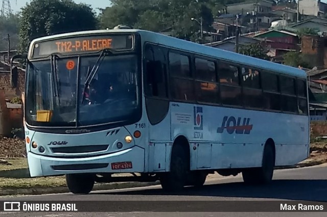 SOUL - Sociedade de Ônibus União Ltda. 7169 na cidade de Alvorada, Rio Grande do Sul, Brasil, por Max Ramos. Número da foto: #6884327.