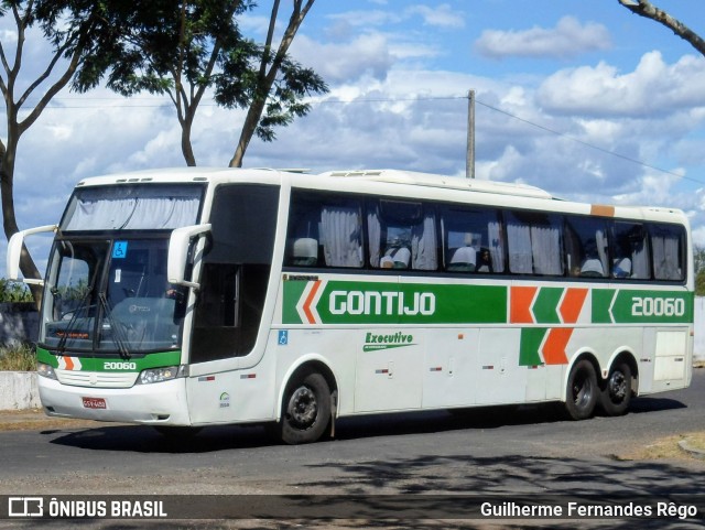 Empresa Gontijo de Transportes 20060 na cidade de Teresina, Piauí, Brasil, por Guilherme Fernandes Rêgo. ID da foto: 6884587.