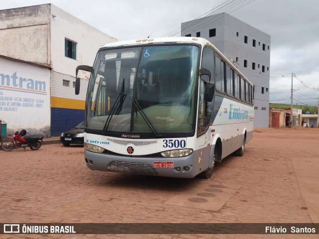 Emtram 3500 na cidade de Barra da Estiva, Bahia, Brasil, por Flávio  Santos. Número da foto: #6884201.