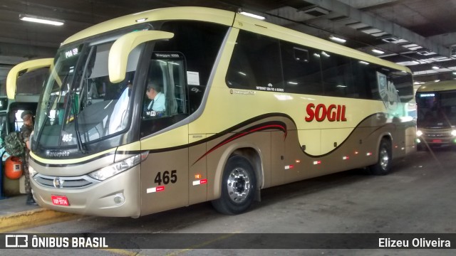 SOGIL - Sociedade de Ônibus Gigante Ltda. 465 na cidade de Porto Alegre, Rio Grande do Sul, Brasil, por Elizeu Oliveira. ID da foto: 6884945.