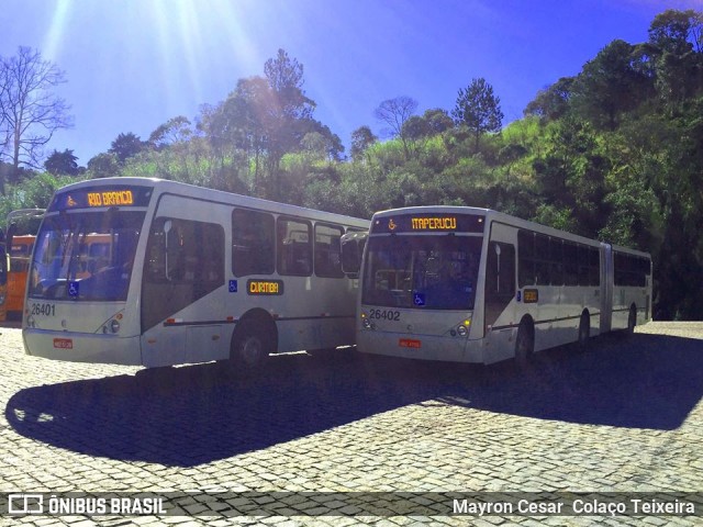 Viação do Sul 26401 na cidade de Curitiba, Paraná, Brasil, por Mayron Cesar  Colaço Teixeira. ID da foto: 6884495.