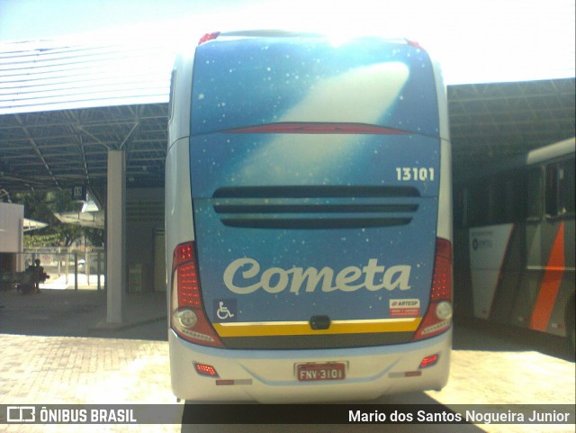 Viação Cometa 13101 na cidade de São José dos Campos, São Paulo, Brasil, por Mario dos Santos Nogueira Junior. ID da foto: 6884145.