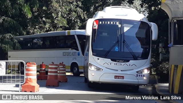 Viação Atibaia São Paulo 2114 na cidade de São Paulo, São Paulo, Brasil, por Marcus Vinicius Lara Silva. ID da foto: 6885308.