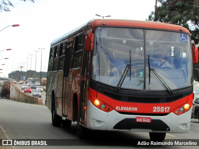 Autotrans > Turilessa 25517 na cidade de Contagem, Minas Gerais, Brasil, por Adão Raimundo Marcelino. ID da foto: 6886102.