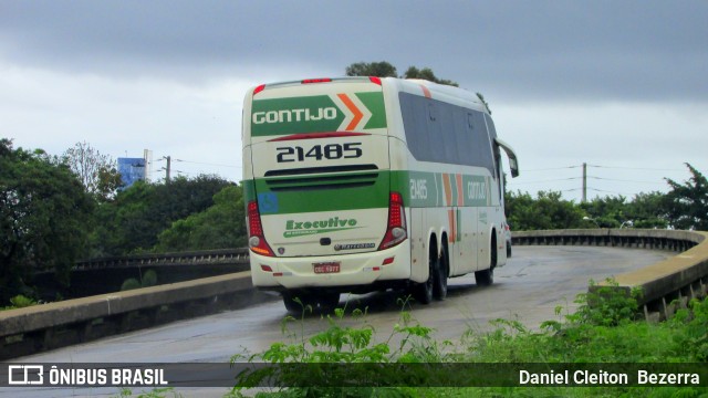 Empresa Gontijo de Transportes 21485 na cidade de Jaboatão dos Guararapes, Pernambuco, Brasil, por Daniel Cleiton  Bezerra. Número da foto: #6884357.