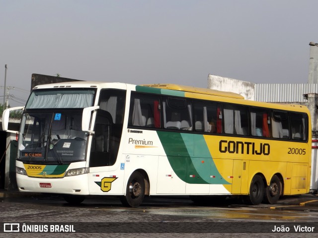 Empresa Gontijo de Transportes 20005 na cidade de Feira de Santana, Bahia, Brasil, por João Victor. ID da foto: 6885934.