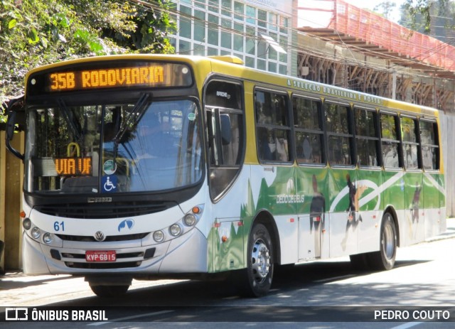 Viação Dedo de Deus 61 na cidade de Teresópolis, Rio de Janeiro, Brasil, por PEDRO COUTO. ID da foto: 6884007.