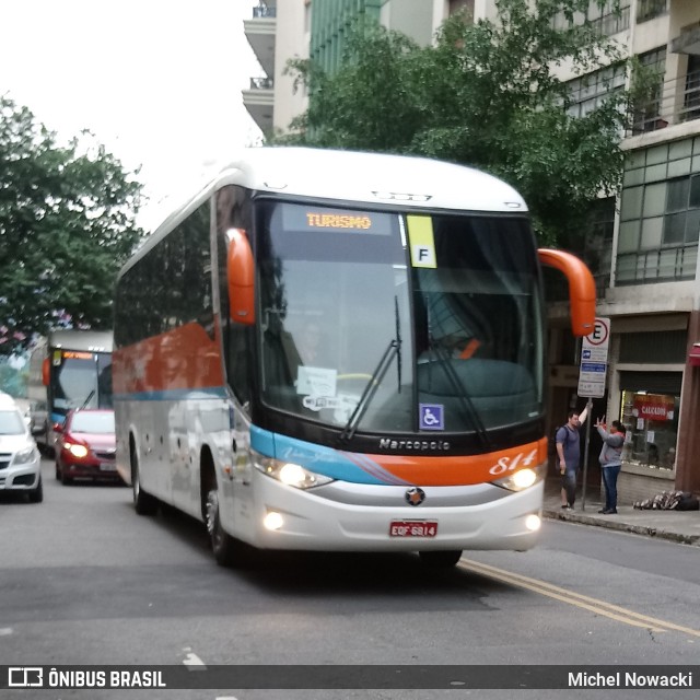 Viação Vale do Tietê 814 na cidade de São Paulo, São Paulo, Brasil, por Michel Nowacki. ID da foto: 6889547.