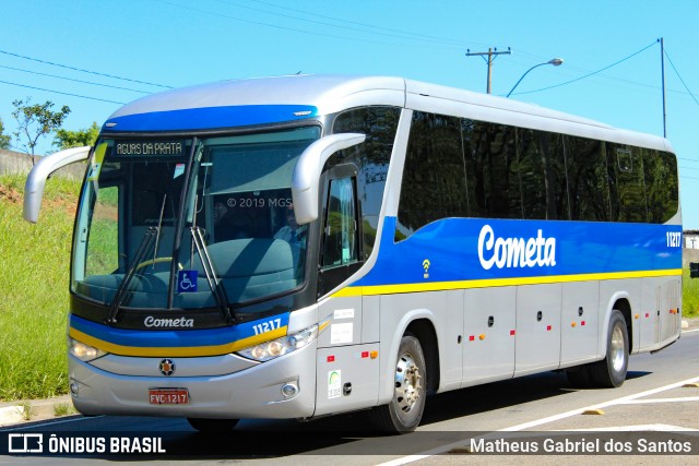 Viação Cometa 11217 na cidade de Campinas, São Paulo, Brasil, por Matheus Gabriel dos Santos. ID da foto: 6889692.