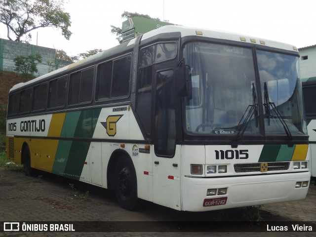 Empresa Gontijo de Transportes 11015 na cidade de Contagem, Minas Gerais, Brasil, por Lucas Vieira. ID da foto: 6888528.