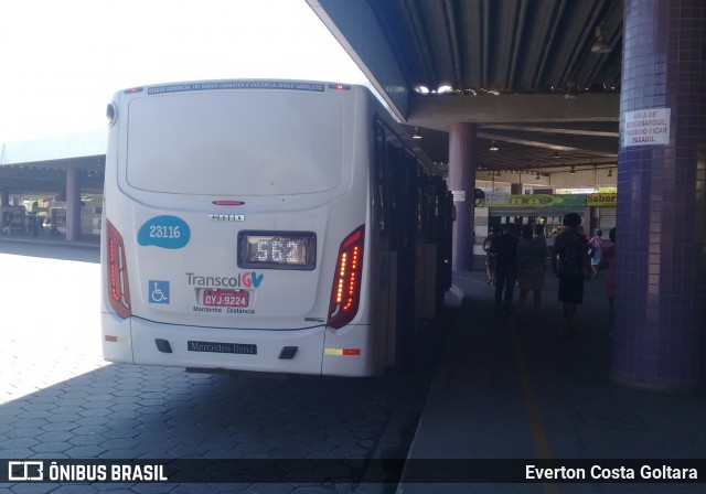 Viação Grande Vitória 23116 na cidade de Cariacica, Espírito Santo, Brasil, por Everton Costa Goltara. ID da foto: 6887523.