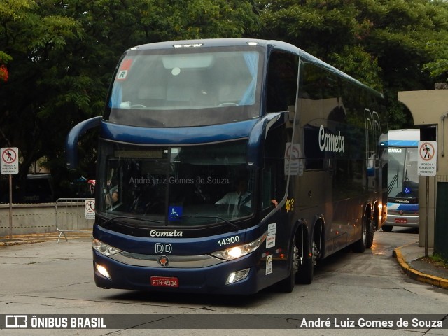 Viação Cometa 14300 na cidade de São Paulo, São Paulo, Brasil, por André Luiz Gomes de Souza. Número da foto: #6888889.