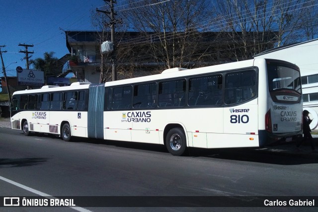 Visate - Viação Santa Tereza 810 na cidade de Caxias do Sul, Rio Grande do Sul, Brasil, por Carlos Gabriel. Número da foto: #6889302.