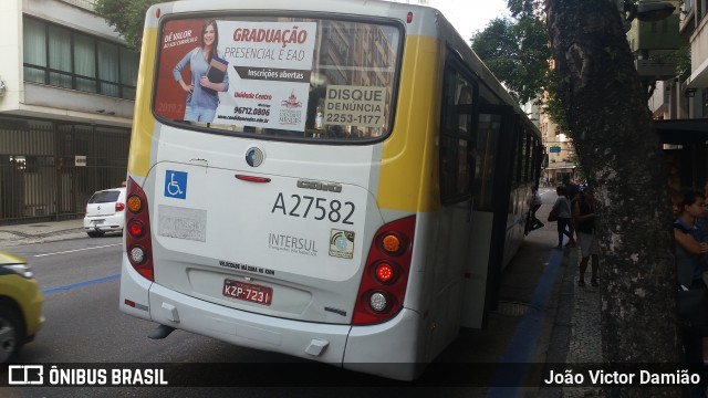 Transportes Vila Isabel A27582 na cidade de Rio de Janeiro, Rio de Janeiro, Brasil, por João Victor Damião. Número da foto: #6887641.